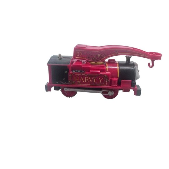 Thomas & Friends Trackmaster Motorized Harvey The Crane Engine Tested Ships Fast - Picture 3 of 14